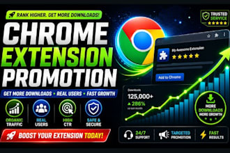 chrome extension promotion for chrome extension downloads, browser extension