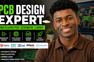do multilayer pcb layout routing schematic design electronics circuit design