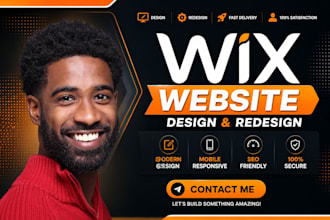 wix portfolio, wix studio, wix landing page, wix website, wix website redesign