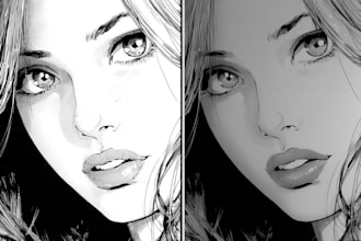 create comic book and custom illustration