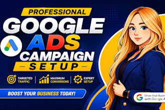 setup and manage your google ads PPC campaigns