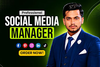 be your social media manager and content creator