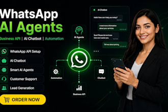 do whatsapp ai agents, connect whatsapp business api whatsapp chatbot ai chatbot
