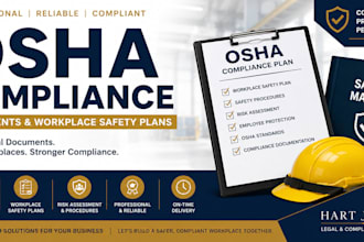 create osha compliance documents and workplace safety plans