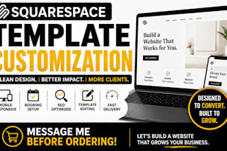customize your squarespace template for coaches and businesses