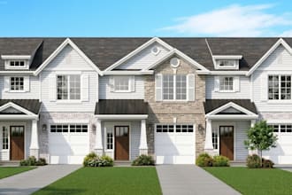 create a photorealistic exterior house rendering