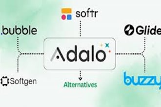 bulid a no code mobile app fast using bubble, adalo, or glide