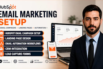 setup hubspot email marketing hubspot landing page hubspot email campaign