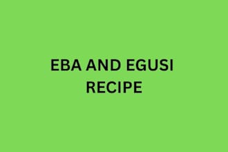 do eba and egusi, amala, and african foods
