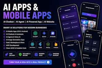 build ai app ai mobile app ai chatbot ai agent ai powered app ai website