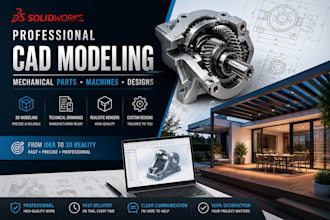 create solidworks cad models