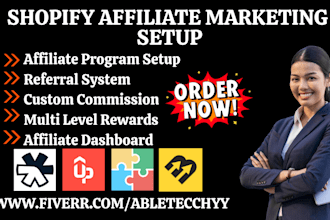 setup affiliate marketing upromote bixgrow goaffpro referrly shortly snowball