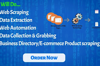 do web scraping and data extraction with bright data, zenrows, octoparse