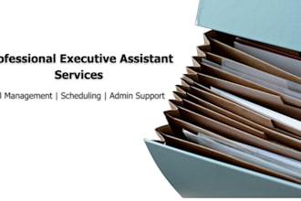 manage emails schedules and admin support professionally