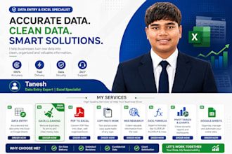 excel data entry or cleaning data in excel