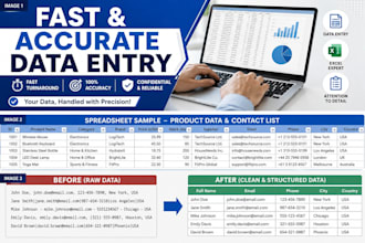 data entry, copy paste, and spreadsheet work
