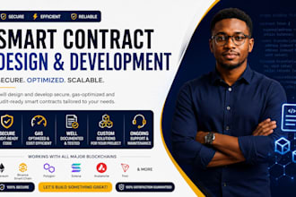 build secure smart contract for blockchain project