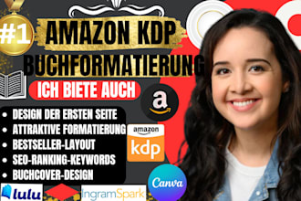 formatierung von amazon KDP buchern fur kindle ebooks und taschenbucher