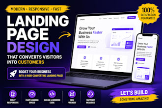 build landing pages for startups