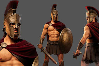 do 3d character model 3d game character 3d game asset ue4 ue5 videogames vtuber