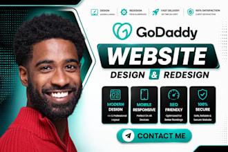 design godaddy website redesign godaddy website on godaddy website builder