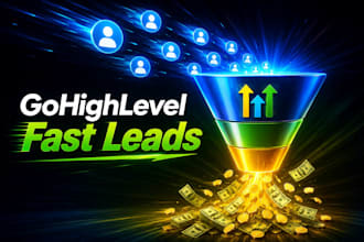setup gohighlevel CRM automation sales funnel workflow and lead generation