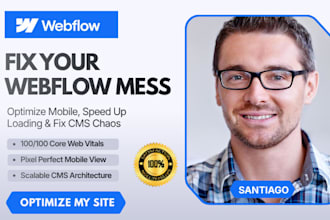 fix webflow mobile responsiveness core web vitals refactor webflow cms architect