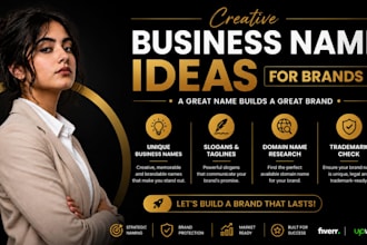 create brand names with slogan and domain availability