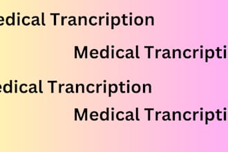do proffessional medical transcription services