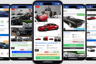 build real estate app, real estate auction app, real estate crowdfunding app