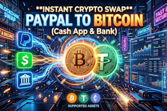 swap paypal cashapp and bank funds to bitcoin usdt