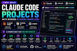 build claude code projects with cursor ai, codex, and modern ai coding workflows