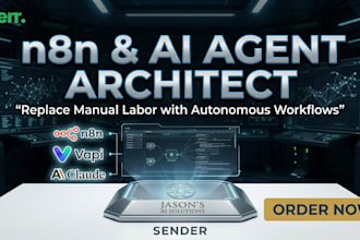 build n8n ai agent automation and vapi voice  integration