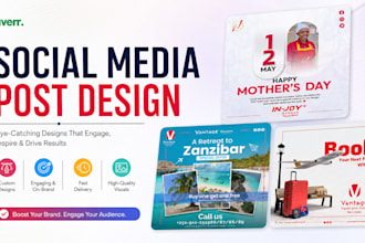 design professional social media graphics