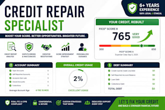 remove all negative items, on your credit report in 72 hours
