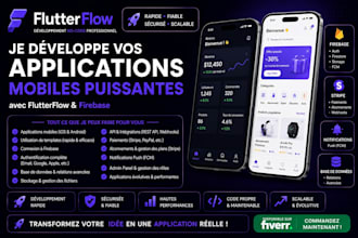 build your mobile app with flutterflow and firebase