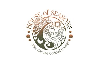 design splendid coffee shop and cocktail lounge logo