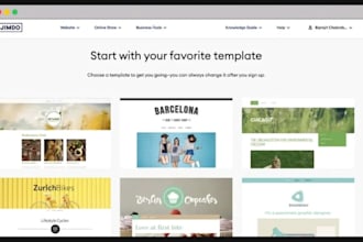 do jimdo website design with code, jimdo development