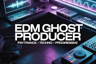 ghost produce psytrance techno and progressive edm