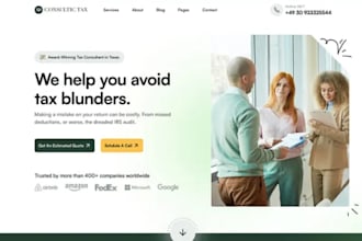 squarespace tax consultant website irs resolution website enrolled agent website