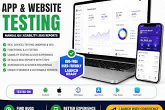 do mobile app testing manual app testing website usability QA testing app review