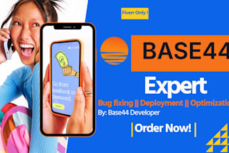 base44 expert base44 bug fixing base44 app deployment base44 app web app
