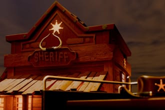 model detailed 3d props for your project