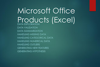 work on microsoft office products