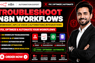 troubleshoot n8n webhook API  ai voice automation workflows integrations