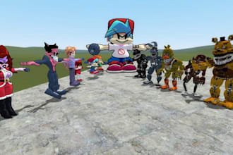 do all kinds of games and animation for your fnf mod