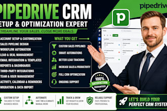 setup your pipedrive CRM professionally