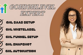 set up gohighlevel saas snapshot ghl whitelabel saas automation ghl saas plan
