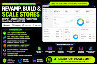 sharetribe revamp shopify store to woocommerce wordpress wix copy clone website