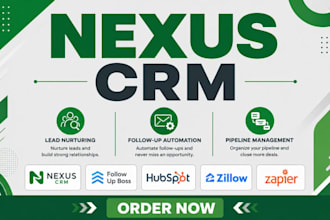 setup nexus crm mortgate zapier zillow lead real estate automation workflow crm
